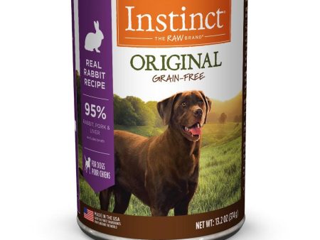 【Instinct】經典無穀物系列 - 兔肉 | 犬主食罐頭 6罐起 For Sale