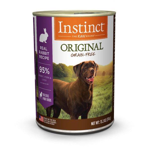 【Instinct】經典無穀物系列 - 兔肉 | 犬主食罐頭 6罐起 For Sale