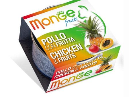 【Monge】清新水果系列｜雞肉雜果 - 貓濕糧 Online Hot Sale