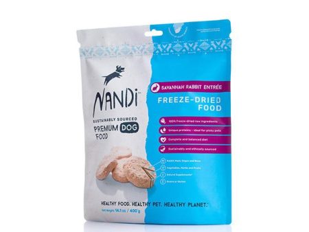 【Nandi】凍乾主食糧系列 - 鴕鳥肉 400g For Sale