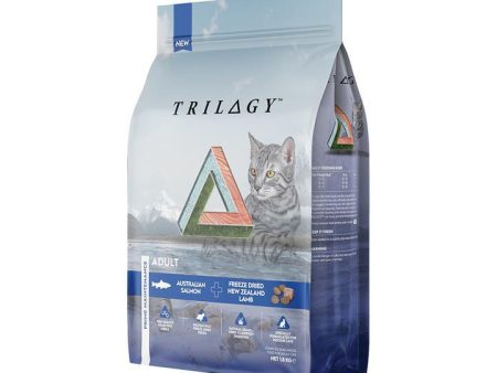 【Trilogy】無穀成貓糧系列 - 澳洲三文魚+5%紐西蘭羊肺凍乾  1.8 5 Kg Online Sale