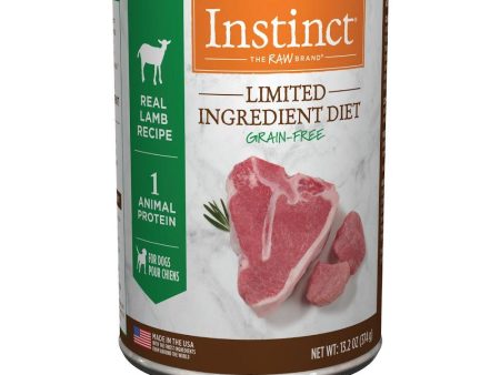 【Instinct】無穀物+單一蛋白系列 - 羊肉 | 主食罐頭 (犬用 )6罐起 For Discount