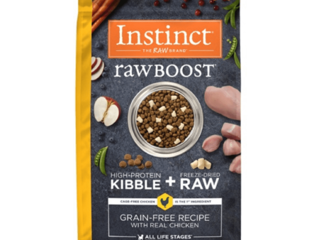 【Instinct】無穀物+凍乾生肉粒系列 - 雞 (全犬) Discount