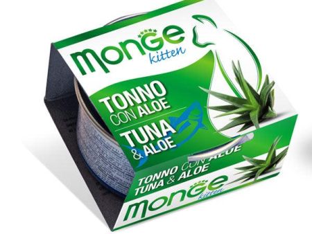 【Monge】清新水果系列｜吞拿魚蘆薈 (幼貓) For Sale