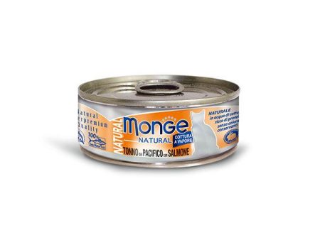 【Monge】吞拿魚高蛋白質系列 - 吞拿魚+黃鰭+三文魚｜貓罐頭 For Discount