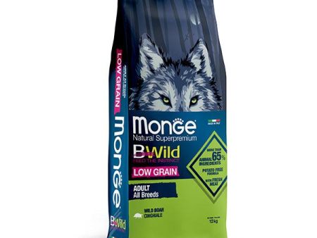 【Monge】低穀物 - 野豬肉配方(成犬) Discount