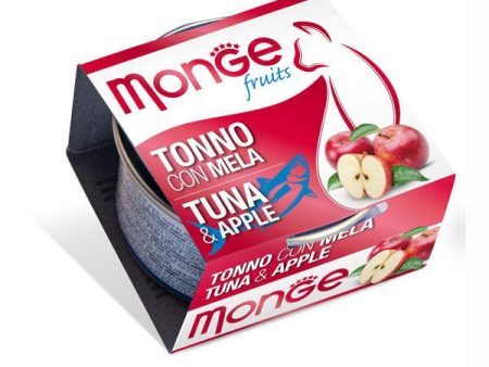 【Monge】清新水果系列｜吞拿魚蘋果 - 貓濕糧 Discount