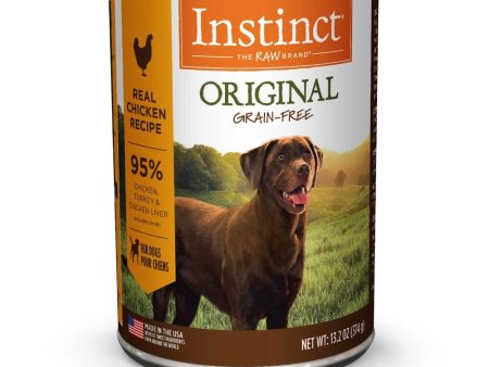 【Instinct】經典無穀物系列 - 雞肉 | 犬主食罐頭 6罐起 Discount