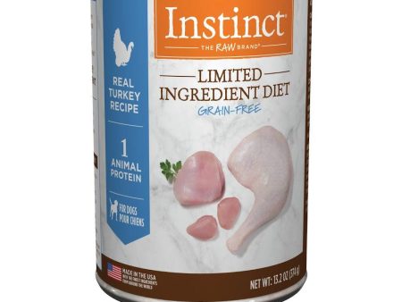 【Instinct】無穀物+單一蛋白系列 - 火雞肉|主食罐頭 (犬用 ) 6罐起 Online