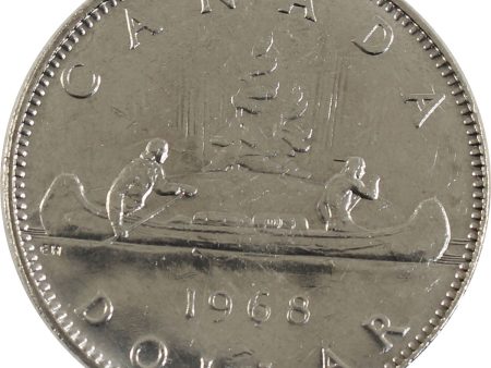 1968 DHL #1 Canada Nickel Dollar Brilliant Uncirculated (MS-63) Online Sale