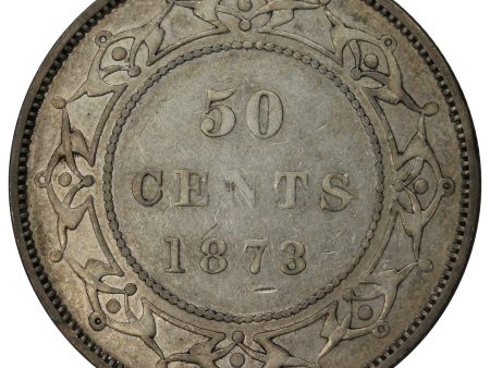 1873 Newfoundland 50-cents Very Fine (VF-20) $ Discount