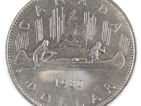 1980 Canada Nickel Dollar Circulated Supply