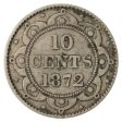 1872H Newfoundland 10-cents VG-F (VG-10) Online