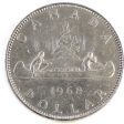 1968 No Island Canada Nickel Dollar AU-UNC (AU-55) Online