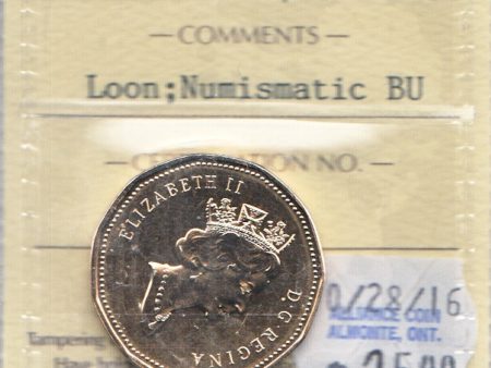 1999 Canada Loon Dollar ICCS Certified MS-66 NBU Sale