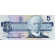 BC-56a 1986 Canada $5 Crow-Bouey, ENE, AU Cheap