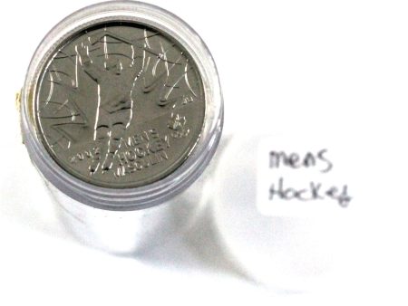 2009 Men s Hockey Canada 25-cent Roll of 40pcs (no coloured) For Discount