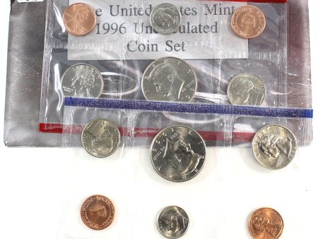 1996 USA Uncirculated P&D Mint Set (See Description) Cheap