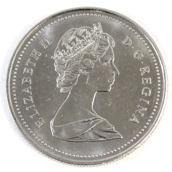 1986 Canada Nickel Dollar Uncirculated (MS-60) Supply