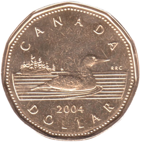 2004 Canada Loon Dollar Proof Like Hot on Sale