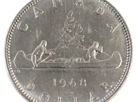 1968 Canada Nickel Dollar Brilliant Uncirculated (MS-63) For Sale