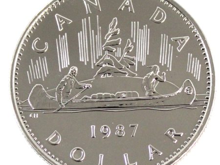 1987 Canada Nickel Dollar Proof Like Online now