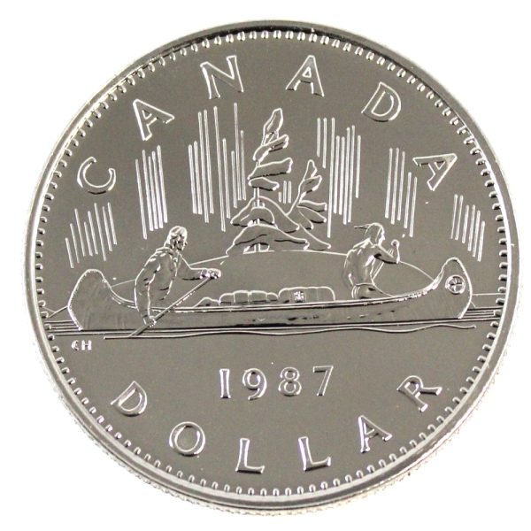 1987 Canada Nickel Dollar Proof Like Online now