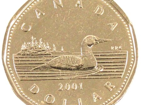 2001 Canada Loon Dollar Proof Like (Mint Set Issue Only) Supply