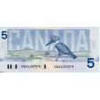 BC-56a 1986 Canada $5 Crow-Bouey, ENA, AU-UNC on Sale