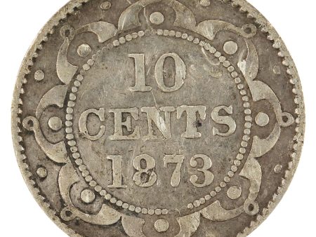 1873 Newfoundland 10-cents VG-F (VG-10) $ Hot on Sale