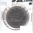 1976 Detached Jewel Canada Nickel Dollar Choice BU (MS-64) Sale