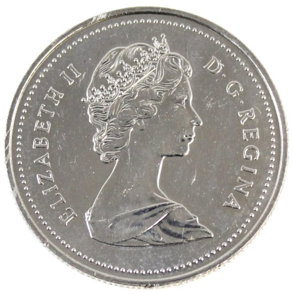 1986 Canada Nickel Dollar Circulated Fashion