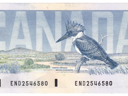 BC-56a 1986 Canada $5 Crow-Bouey, END, CUNC Fashion