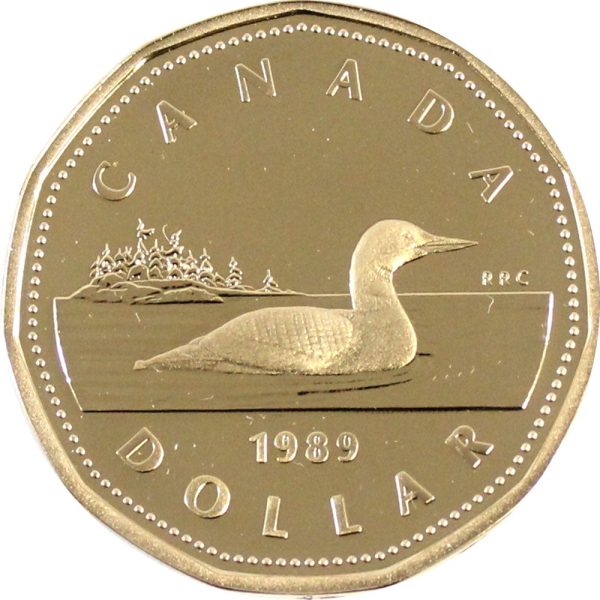 1989 Canada Loon Dollar Proof Online Hot Sale