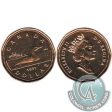 1991 Canada Loon Dollar Brilliant Uncirculated (MS-63) Hot on Sale