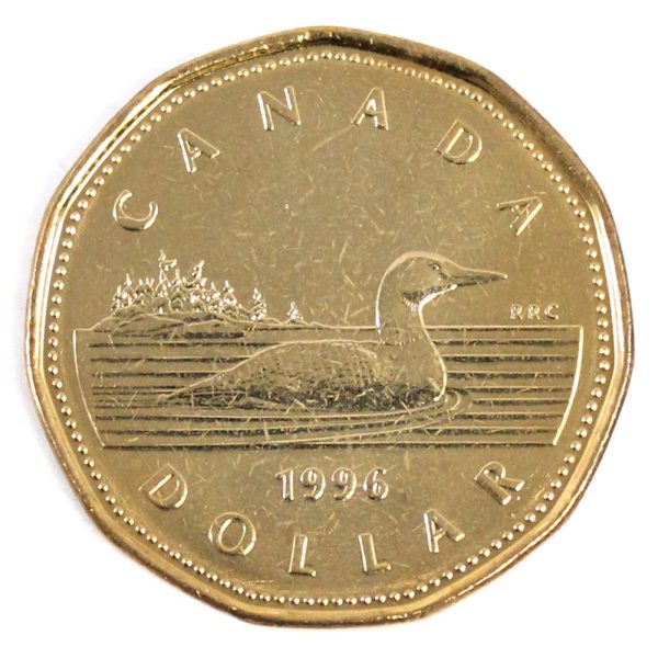 1996 Canada Loon Dollar Brilliant Uncirculated (MS-63) on Sale