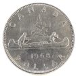 1968 No Island Canada Nickel Dollar Circulated Online Hot Sale