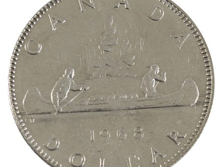 1968 DHL #1 Canada Nickel Dollar Uncirculated (MS-60) For Discount