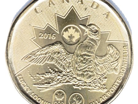 2016 Canada Olympic Loon (Lucky) Dollar Brilliant Uncirculated (MS-63) Online Sale