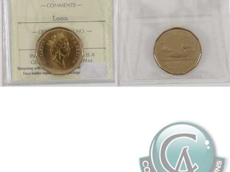 1991 Canada Loon Dollar ICCS Certified MS-65 Online now