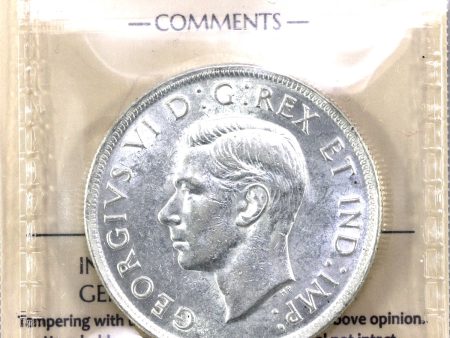 1938 Canada Dollar ICCS Certified AU-50 For Discount