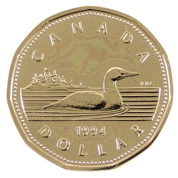 1994 Canada Loon Dollar Proof Like Hot on Sale