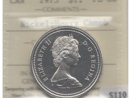 1973 Canada Nickel Dollar ICCS certified PL-66 Heavy Cameo Sale