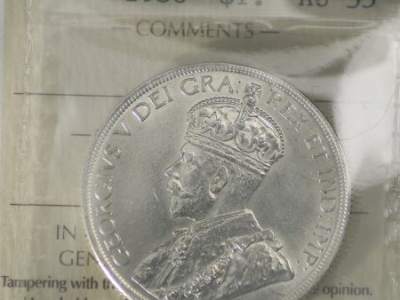 1936 Canada Dollar ICCS Certified AU-55 For Sale