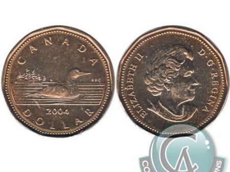 2004 Canada Loon Dollar Brilliant Uncirculated (MS-63) Supply