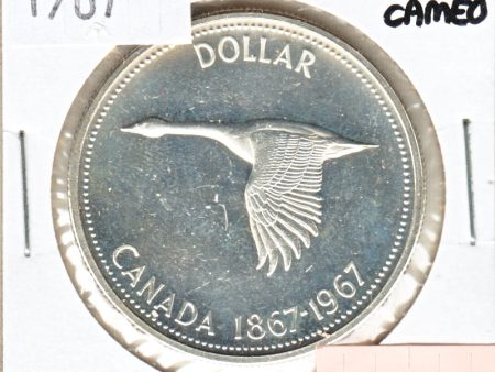 1967 Canada Dollar Specimen Cameo For Sale