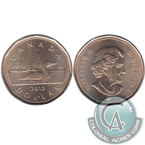 2012 Canada Loon (Old Generation) Dollar Brilliant UNC. (MS-63) Fashion