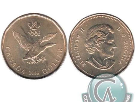 2006 Canada Olympic Loon Dollar Brilliant Uncirculated (MS-63) Online now