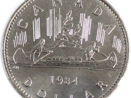 1984 Voyageur Canada Nickel Dollar Brilliant Uncirculated (MS-63) Discount