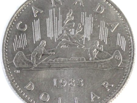 1983 Canada Nickel Dollar Circulated on Sale